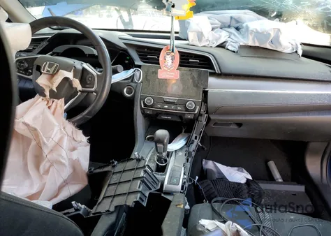 2018 Honda Civic Ex from USA, damaged, VIN JHMFC1F39JX004581